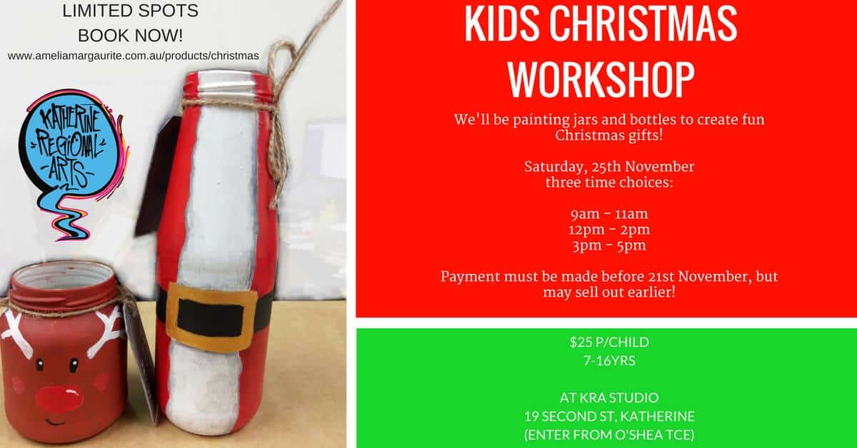 Kids Christmas Workshop (7 - 16 yrs)